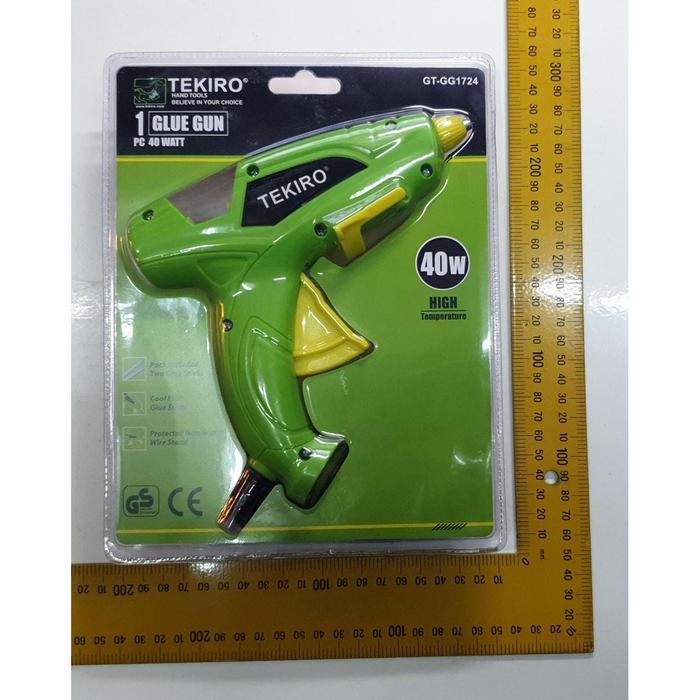 

TEKIRO Alat Lem Tembak Glue Gun 40 W Alat Lem Bakar BESAR Heavy Duty