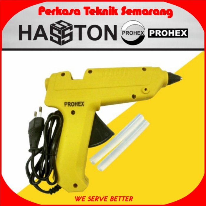 

HASSTON PROHEX 1330-600 Glue Gun Listrik 60 Watt Alat Tembak lem bakar