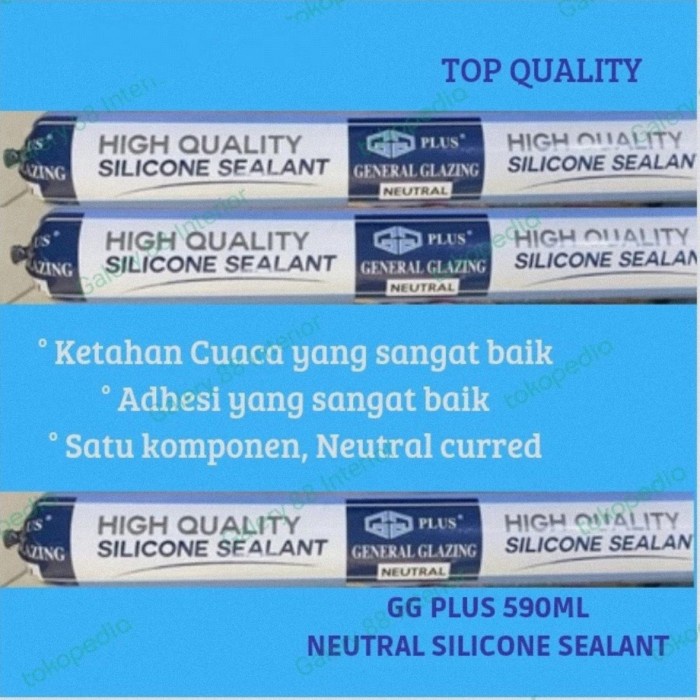 Lem Sealant Silikon Sosis Netral