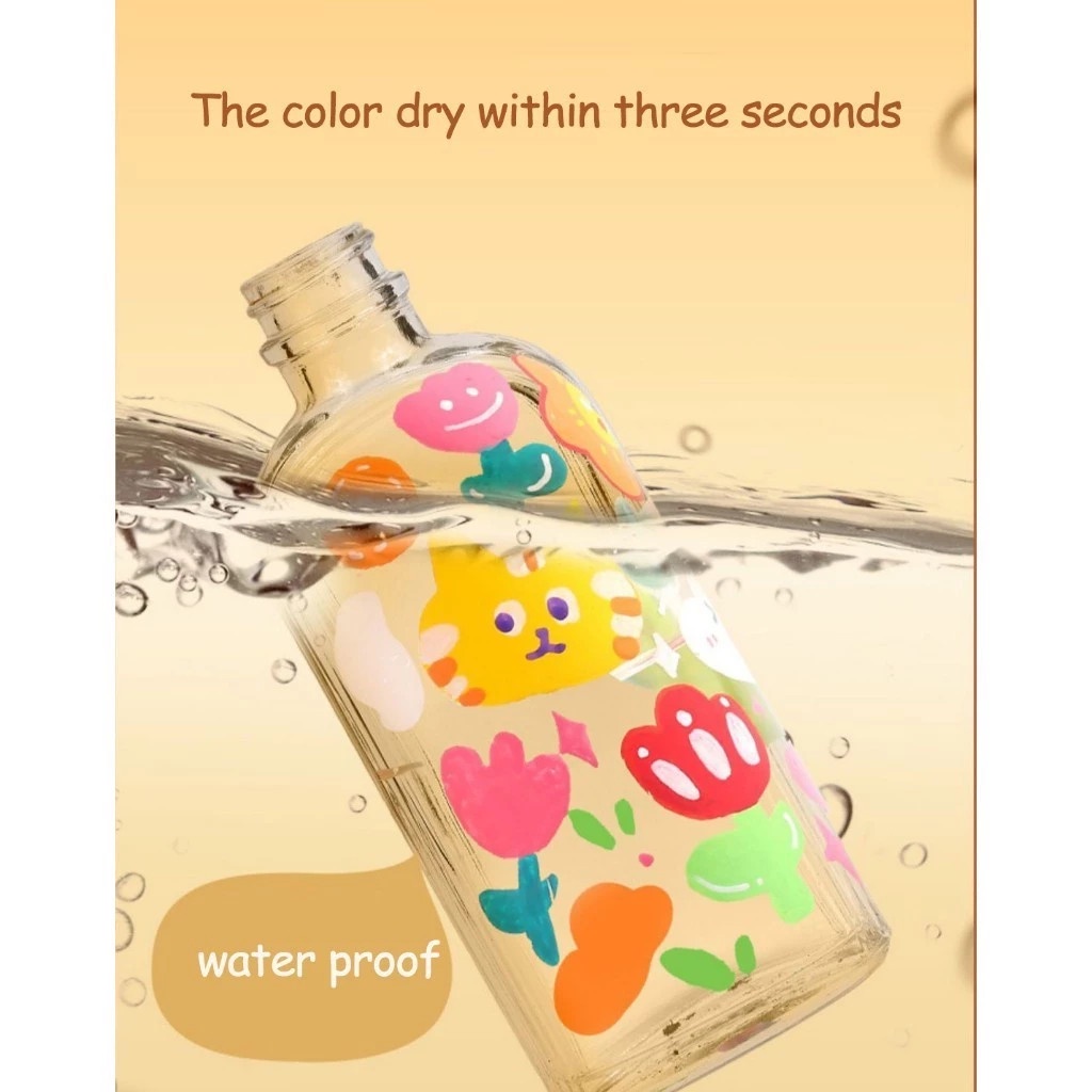 

Rhaast - Acrylic Marker Set Spidol Akrilik Diy Painting Spidol Pastel Pulpen Highlight Drawing Warna