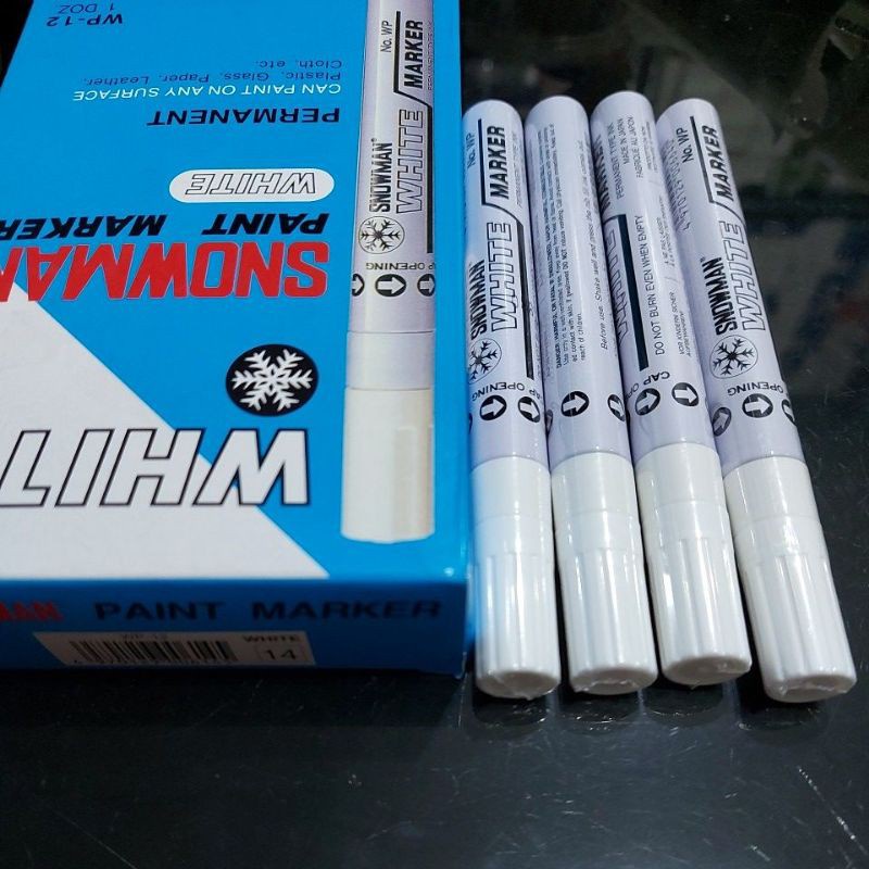 

Spidol Snowman Paint Marker Wp-12 ( Tertera Harga 3 Pcs)