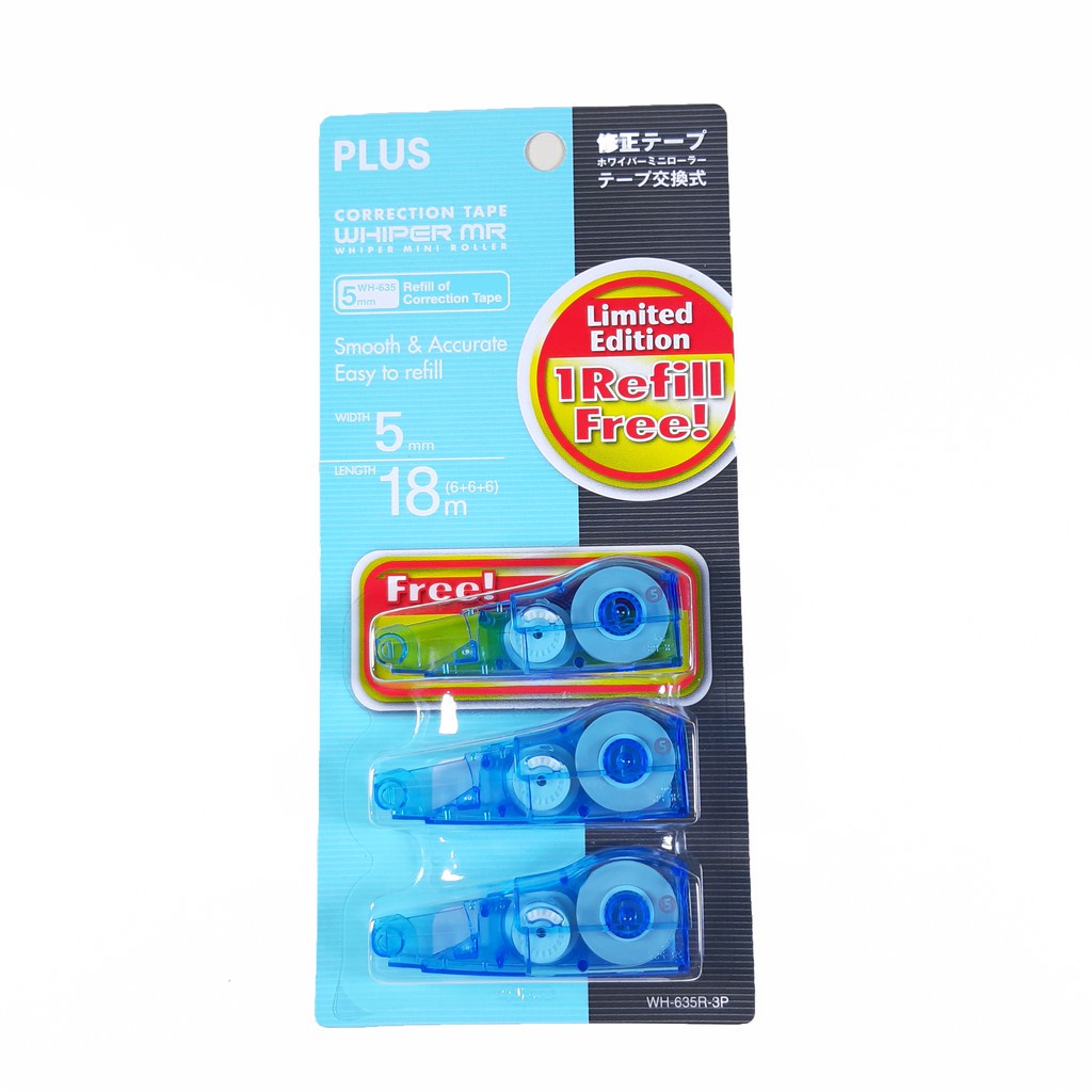 

Refill Tipex Plus Wh-635 Isi 3