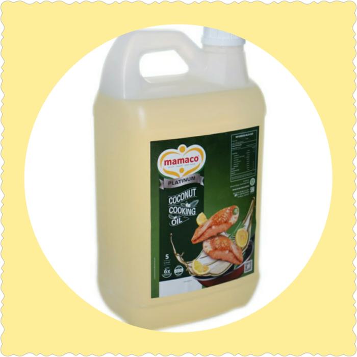 

Mamaco Coconut Cooking Oil Platinum 5L/Minyak Goreng Kelapa Platinum