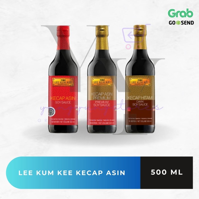 

Lee Kum Kee Soy Sauce Kecap Asin Premium / Kecap Hitam / Dark ml