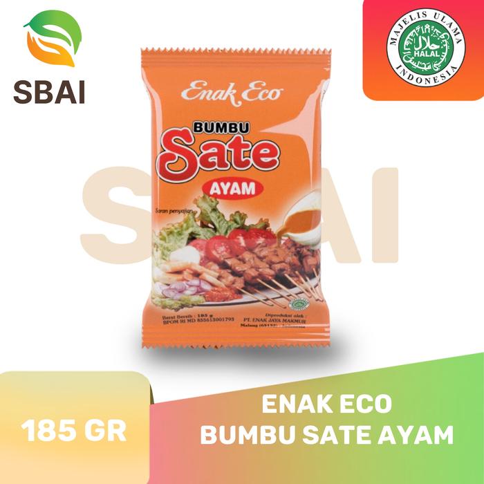 

Enak Eco Bumbu Sate Ayam 185gr