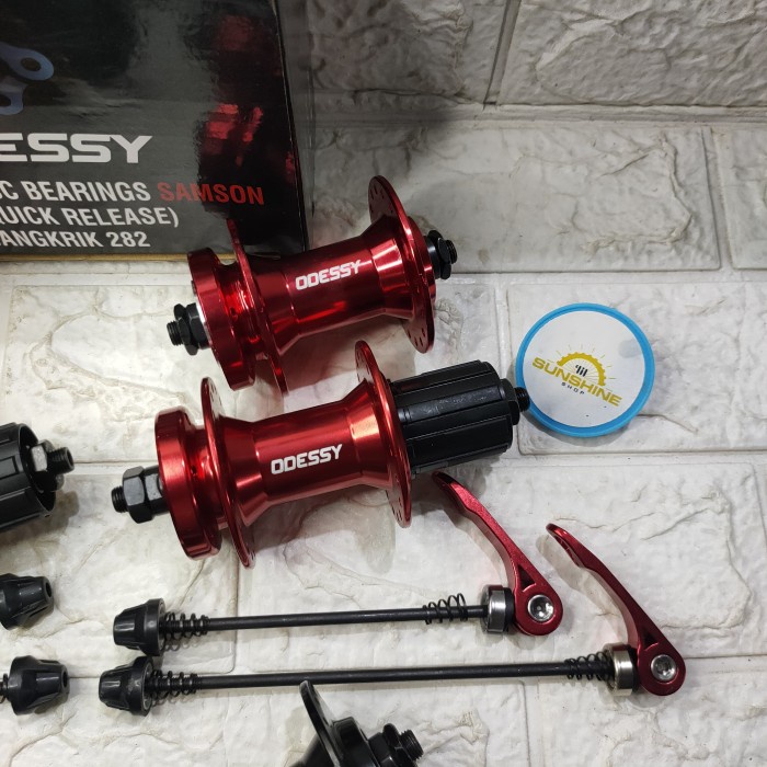 (Expert) Hub Sepeda 36 Hole Freehub 36H Jangkrik Alloy Disc Bearing ODESSY 282