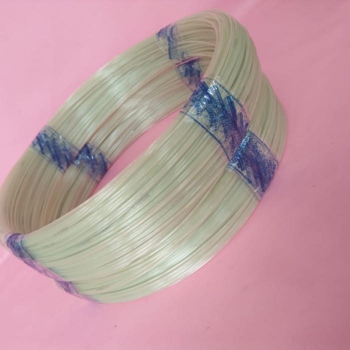 Cat Lover Shop Jeruji Fiber 2Mm Setengah Kilo Warna Hijau Bening Ruji Kandang Burung