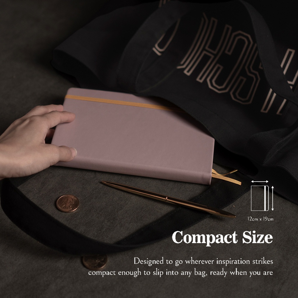 

IK! Scrilebook Dotted Journal Kulit Sintetis Premium