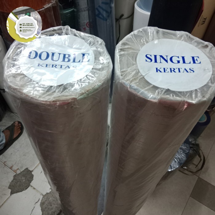 MacamKita- alumunium foil atap roll single benang / single side satu sisi