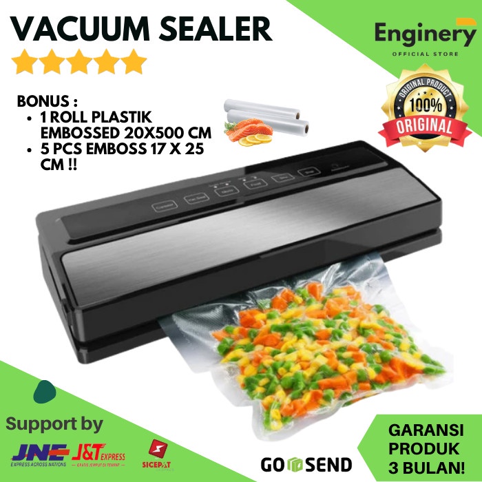 MacamKita- Vacuum Sealer Makanan basah kering frozen food Mesin Vakum Vacum