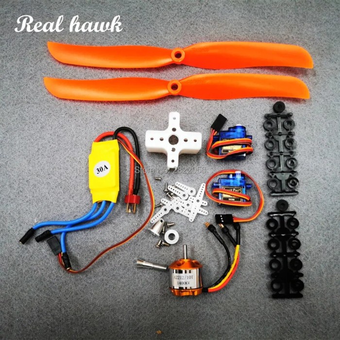 A2212 1400KV Brushless Motor 30A ESC Motor Mount Outrunner 9050