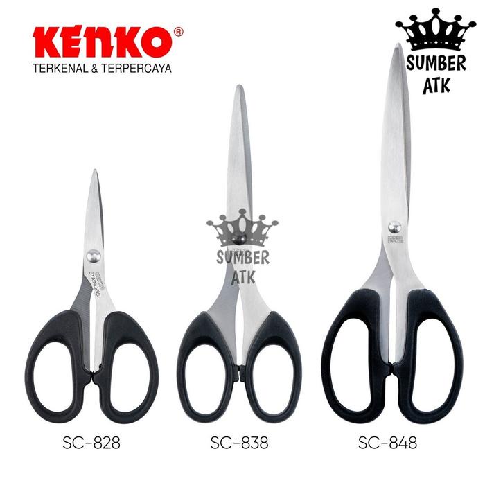

GUNTING KENKO SCISSOR SC-828 SC-838 SC-848 STAINLESS STEEL ORIGINAL KENKO