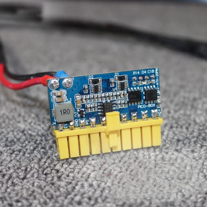 DC DC ATX PSU PICO-BOX DC 12V 20PIN Pico ATX Switch Peak PSU MINI ITX