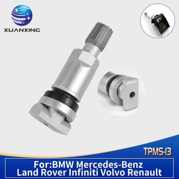 TPMS-13 TPMS Valves Tire Pressure Monitoring Sensor Valve Aluminum