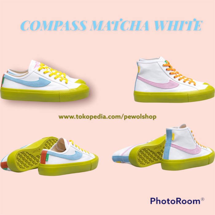 [ORIGINAL] Compass Gazelle Matcha White
