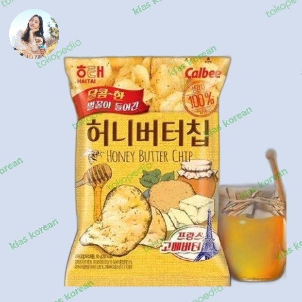 

Sale Terbatas Haitai Honey Butter Chip 60 Gram / Snack Kentang Dengan Madu Aman