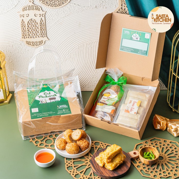 

Parcel/Hampers Lebaran Sosis Solo & Bakso Goreng