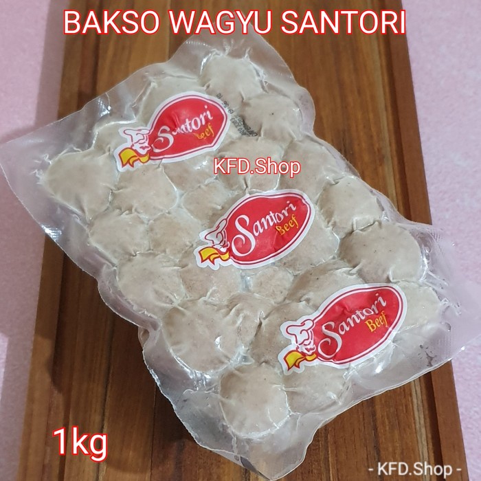

bakso daging wagyu premium santori 1kg ready stock