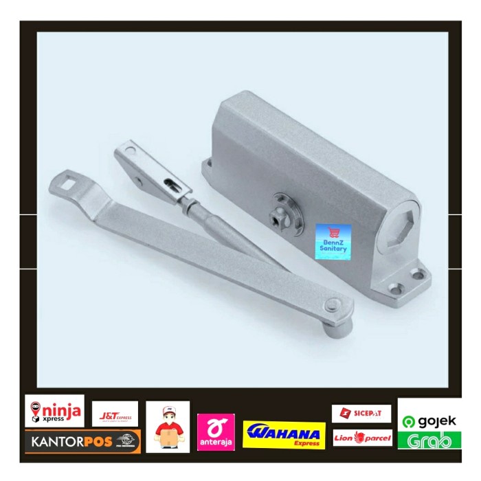 DOOR CLOSER ALUMUNIUM/PENUTUP PINTU OTOMATIS/DOOR CLOSER ALUMUNIUM