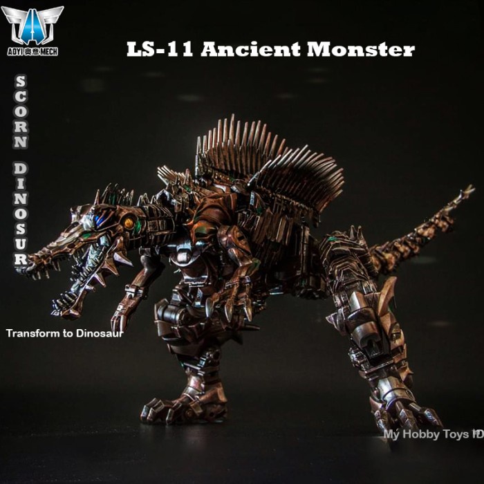 SALE [100% ASLI] ACTION FIGURE ROBOT TRANSFORMERS GRIMLOCK SCORN DINOSAURUS READYY