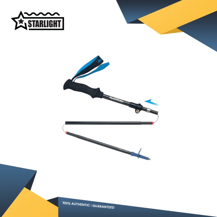 Naturehike ST07 NH18D010-Z Trekking Pole Carbon Lipat