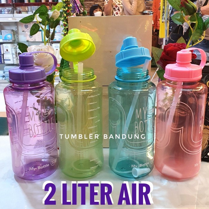 ada- botol minum 2 liter botol jumbo termos jumbo termos 2liter travel