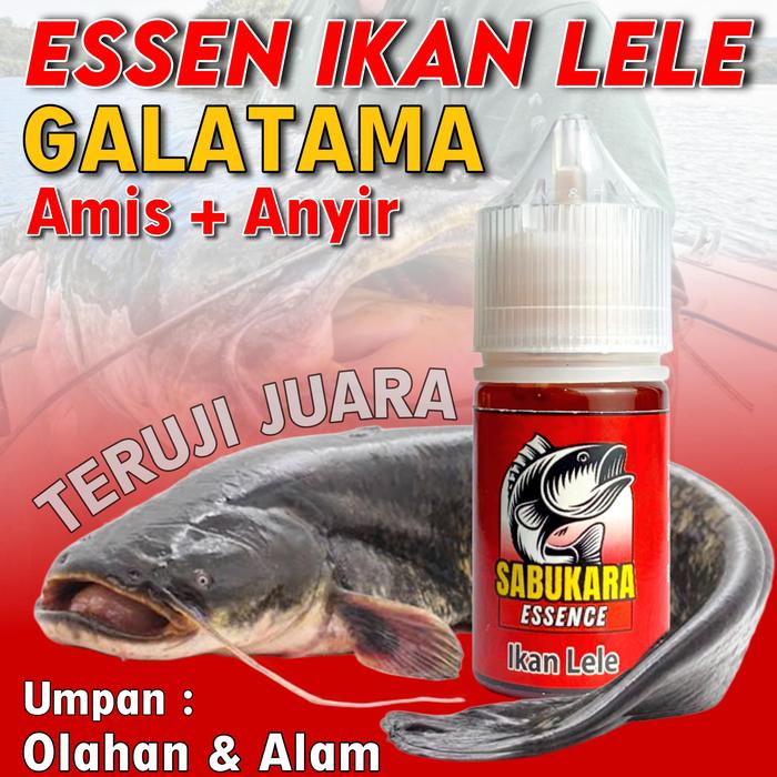 New Essen galatama lele sabukara Aroma strawberry salak bulus 30ml Ikan Umpan