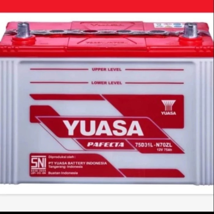 Aki Basah/ Yuasa N70Zl Pafecta / 12V75Ah/ Aki Pajero Innova Diesel