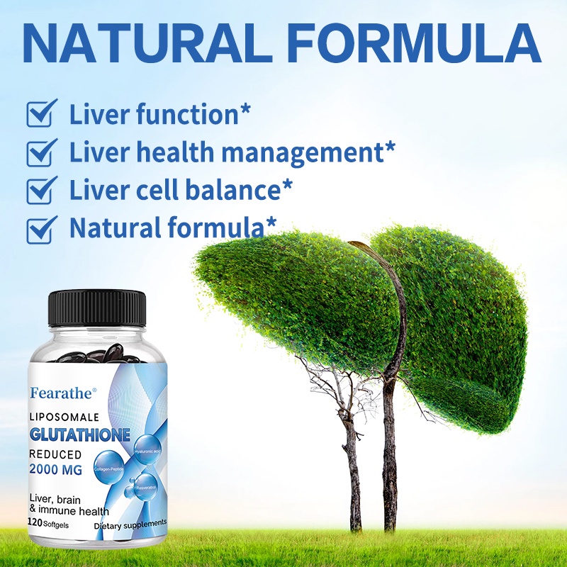 IMPORT 2000 MG LIPOSOMAL GLUTATHIONE - GLUTATHIONE SUPPLEMENT WITH HYALURONIC ACID + COLLAGEN