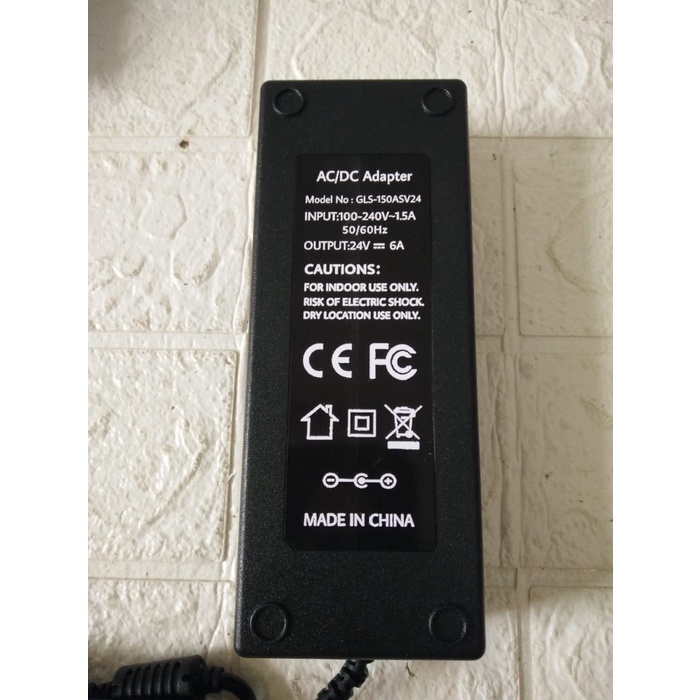 Ac/Dc Adapter 24V 6A Untuk Starlight