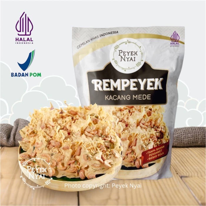 

Peyek Nyai Rempeyek Kacang Mede (Pouch)