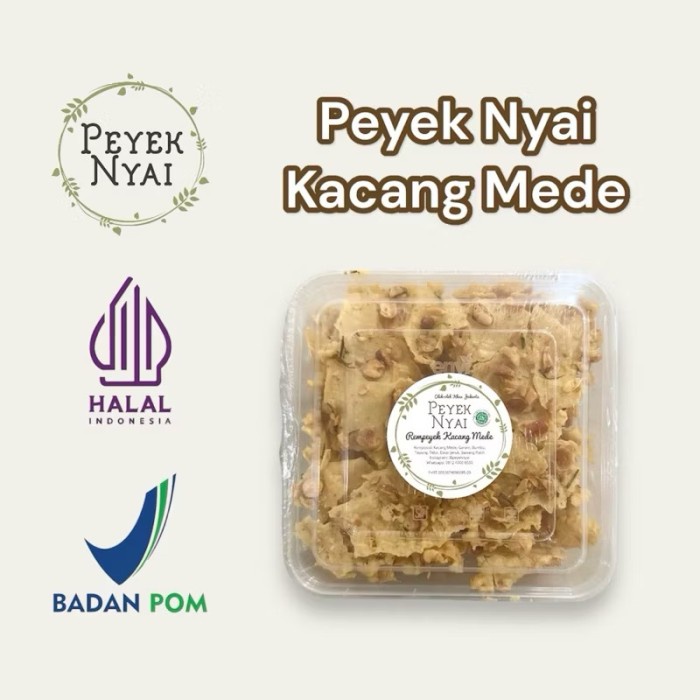 

Rempeyek Peyek Nyai Kacang Mede (Large)