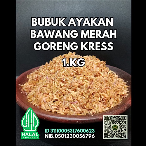 

Bubuk Ayakan Bawang Merah Goreng