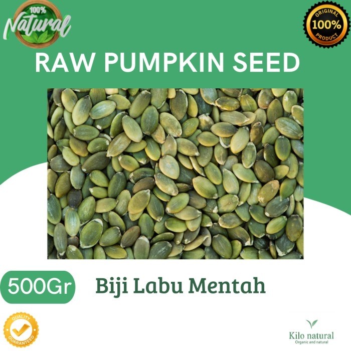 

Pumpkin Seed Raw 500gr / Biji Labu Mentah 500gram