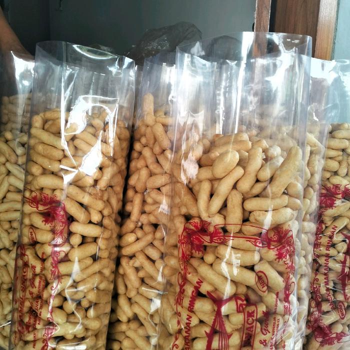 

Kerupuk ikan tengiri amplang khas Mojokerto 1kg Krupuk Snack
