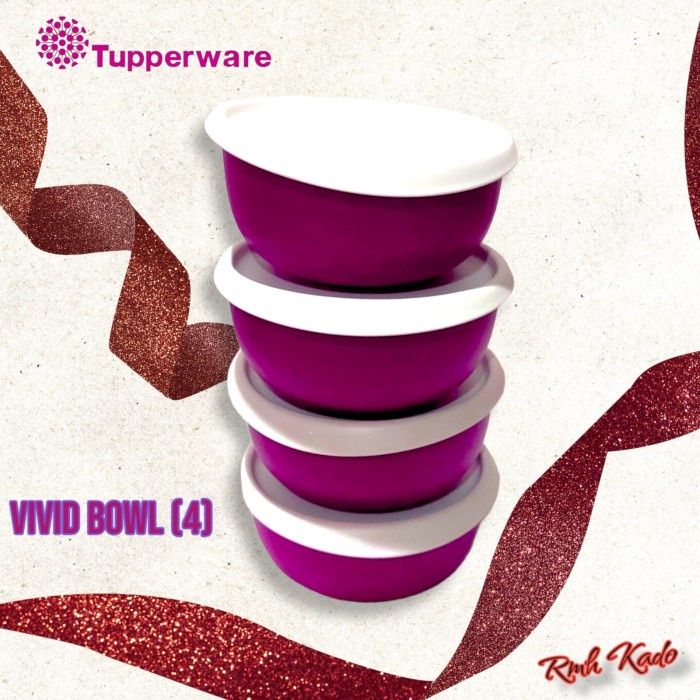 silahkan- Vivid Bowl (4) Tupperware