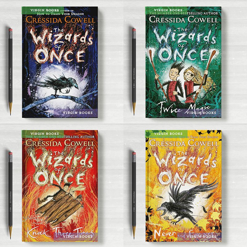 The Wizards of Once series by Cressida Cowell