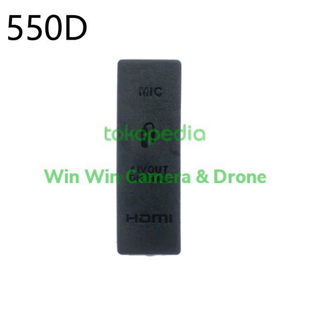 Karet Rubber Usb Mic For Canon Eos 550D