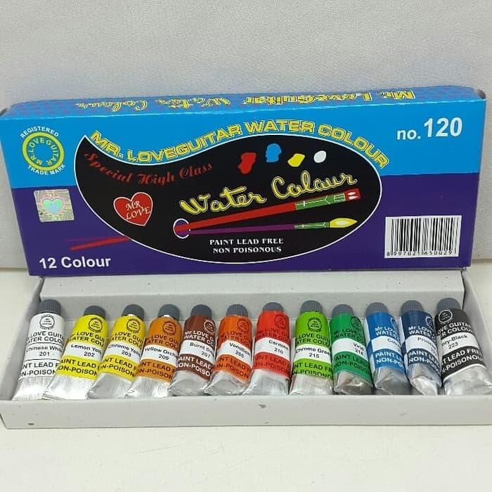 

New CAT AIR MR LOVE GUITAR COLOUR WATER 120 ( 120 ) CAT WARNA AIR GITAR