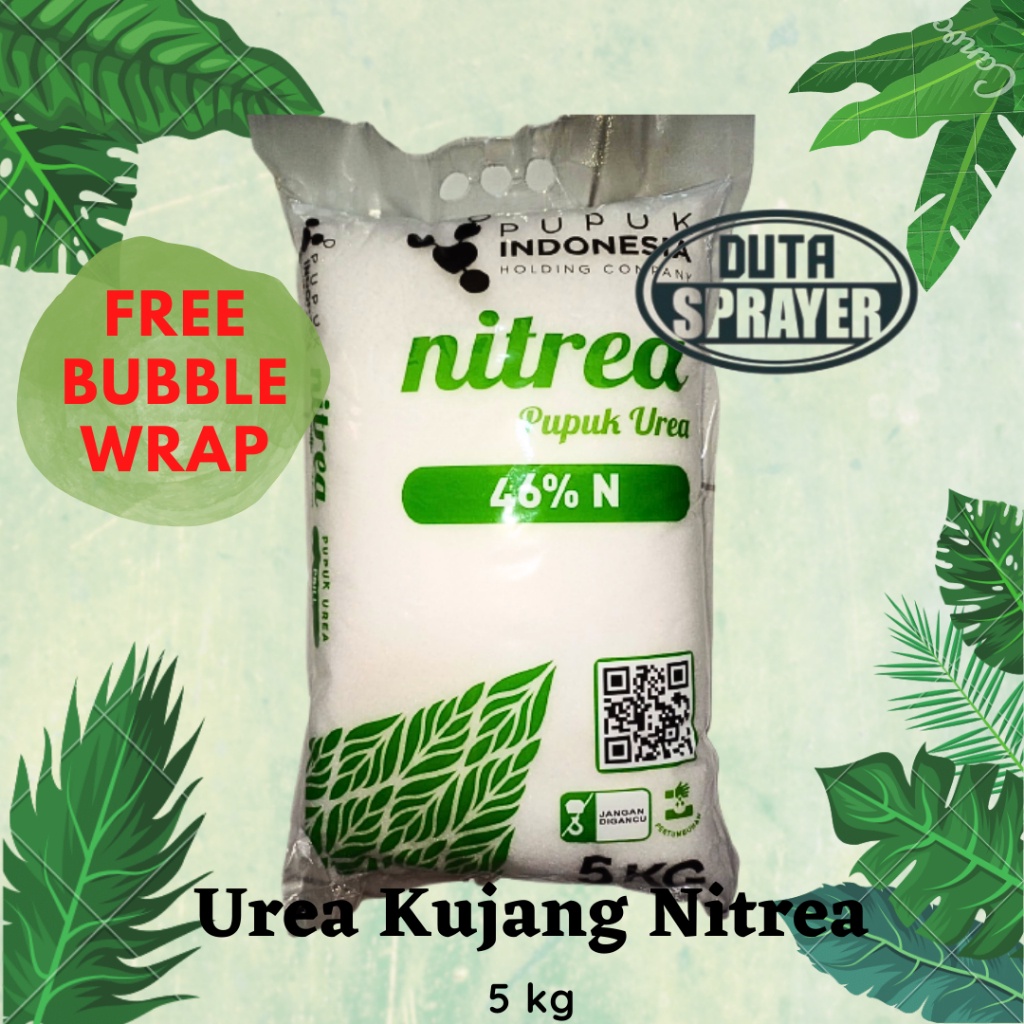 Urea Kujang Nitrea 5kg - Pupuk Urea Kujang 5 Kilogram