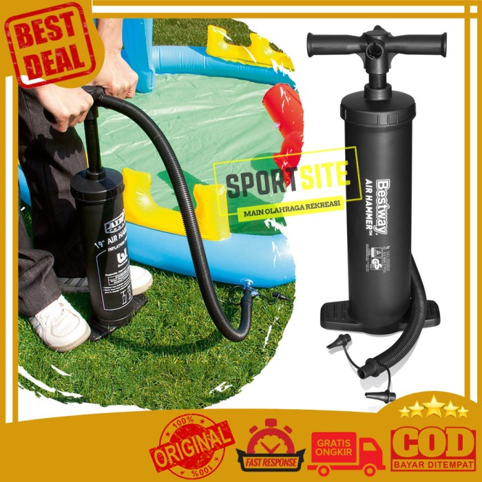 w Inflation Pump 19 inch Pompa Angin Besar Sofa Bantal Kasur.