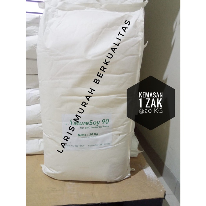 

TERBARU! Isolated Soy Protein Tepung ISP untuk Sosis Baso Bakso Burger 20 kg