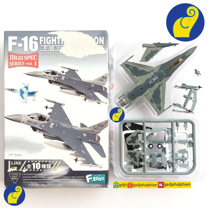 F-Toys High Spec 1/144 - F-16 Fighting Falcon - Hasegawa Academy