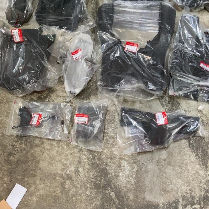 Original Ahm Paket Satu Set Full Cover Bodi Body Kasar Honda Beat Awal Lama Old Karbu Ori Original