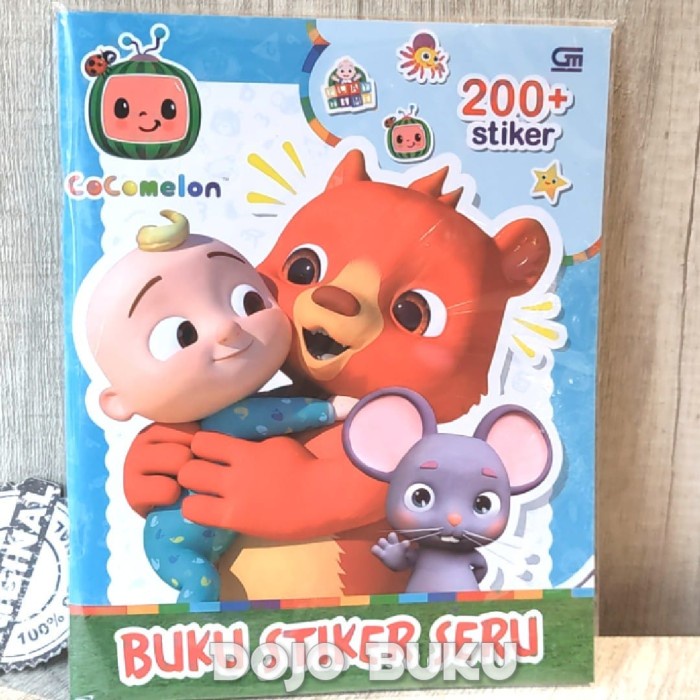 

BUKU STIKER SERU - 200+ STIKER COCOMELON BY MOONBUG ENTERTAINMENT