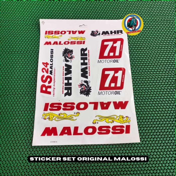 

STICKER SET ORIGINAL MALOSSI