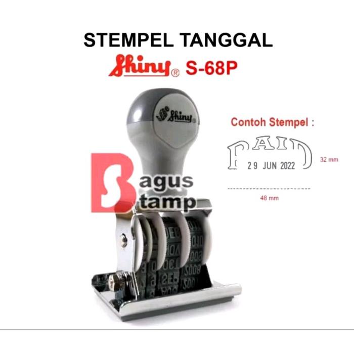 

STEMPEL TANGGAL LUNAS PAID RECEIVED MANUAL SHINY S68P S68L S68R BISA CUSTOM