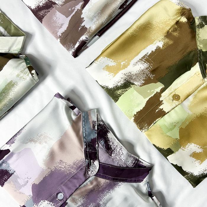 AHHA HIJAB - WATERCOLOR BLOUSE