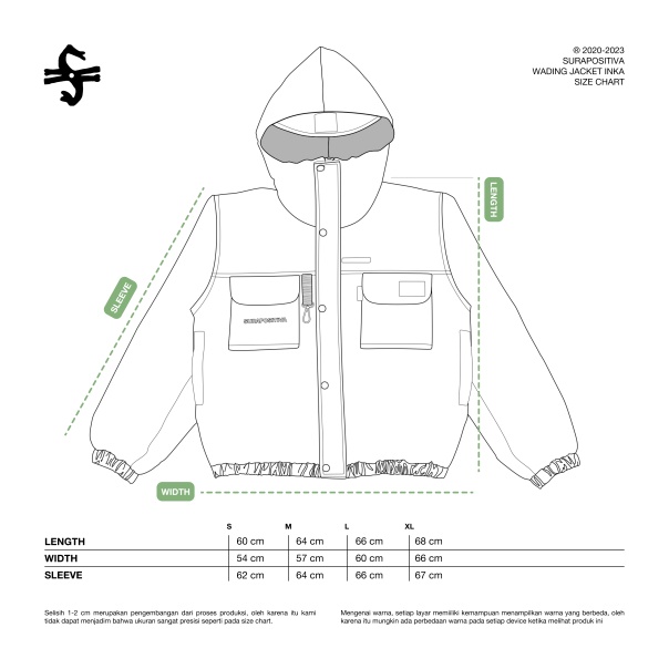 Sura Positiva - Wading Jacket (Inka) Black
