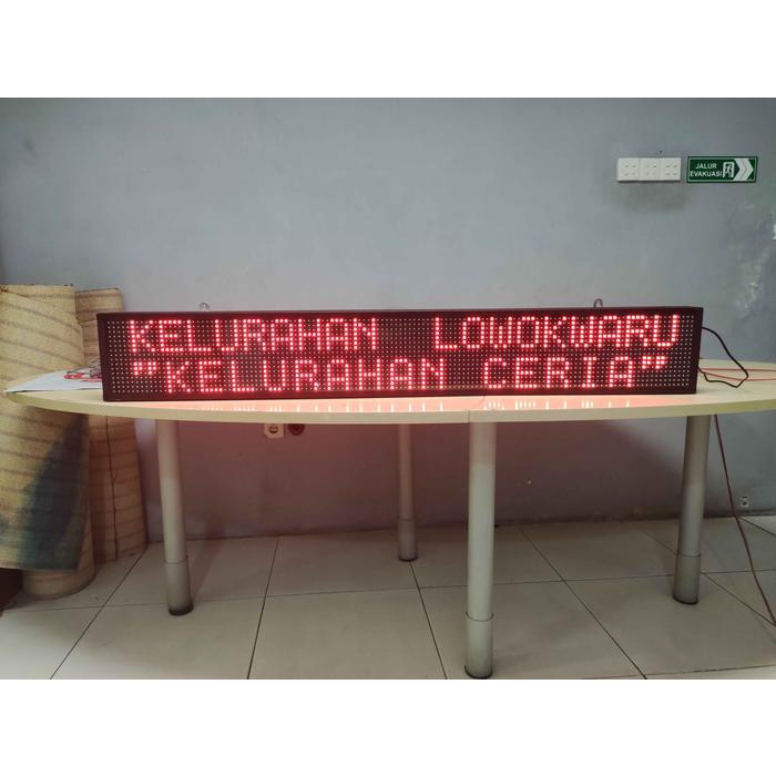 Promo Running Text, Jam Running Text, Jam Running Text Toko